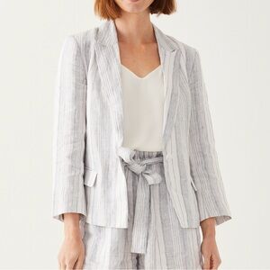 NWOT Como Linen Blazer